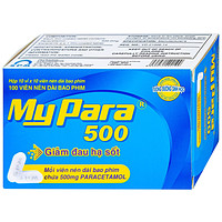 My Para 500mg S.P.M thuốc giảm đau hạ sốt (hộp 10 vỉ x 10 viên)