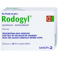 Thuốc Rodogyl Sanofi dùng để điều trị nhiễm khuẩn xoang hàm (2 vỉ x 10 viên)