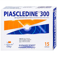 Viên nang cứng Piascledine 300 Hyphens dùng để chữa trị viêm xương khớp hông và khớp gối (1 vỉ x 15 viên)