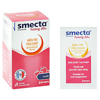 Smecta Ipsen dạng thuốc bột hương dâu dùng để pha hỗn dịch uống, điều trị tiêu chảy (12 gói x 10g)