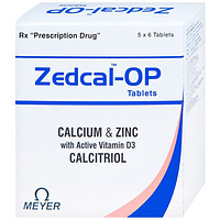 Zedcal-OP Meyer thuốc điều trị loãng xương (5 vỉ x 6 viên)