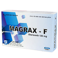 Magrax-F 120mg DaviPharm (3 vỉ x 10 viên) là thuốc dùng để điều trị cơn gout cấp