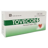 Tovecor 5 Tw2 được dùng để điều trị tăng huyết áp và suy tim (3 vỉ x 10 viên)