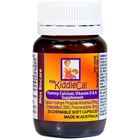 Viên nhai bổ sung canxi và vitamin D KiddieCal Catalent (30 viên)