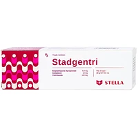 Sản phẩm Stadgentri Stella dạng kem bôi (10g) dành cho điều trị các vấn đề về da