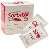 Sorbitol 5g DHG dạng thuốc bột dùng để điều trị các triệu chứng táo bón và rối loạn tiêu hóa (20 gói x 5g)