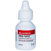 Hỗn dịch nhỏ mắt Pred Forte Allergan (5ml) được dùng để điều trị các tình trạng viêm có đáp ứng với steroid.