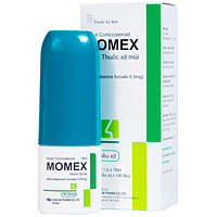 Hỗn dịch xịt mũi Momex Nasal Spray Hanlim dùng để điều trị viêm mũi theo mùa (18ml)