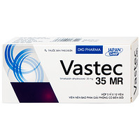 Thuốc Vastec 35 MR DHG dùng để điều trị đau thắt ngực ổn định (5 vỉ x 10 viên)
