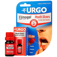 Gel Urgo Mouth Ulcers hương trái cây giúp hỗ trợ chữa lành các vết loét và vết thương nhỏ trong khoang miệng (6ml)