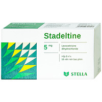 Stadeltine 5mg Stella giúp giảm các triệu chứng ở mắt và mũi ( 5 vỉ x 10 viên)