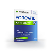 TPBVSK ARKOPHARMA FORCAPIL ANTI CHUTE - Viên uống hỗ trợ tóc chắc khỏe, giúp giảm nguy cơ rụng tóc (Hộp 30 viên)