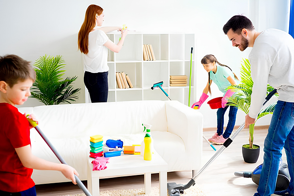Vệ sinh, khử khuẩn thường xuyên giúp giảm nguy cơ lây lan virus
