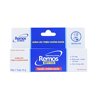 Gel thoa da Remos Anti-Itch 10g giúp làm giảm triệu chứng ngứa