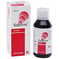 Siro Saferon Glenmark (100ml) dùng để điều trị tình trạng thiếu sắt tiềm ẩn