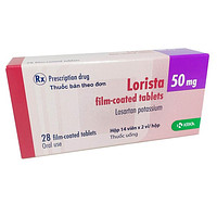 Thuốc Lorista 50mg KRKA dùng để điều trị cao huyết áp (2 vỉ x 14 viên)