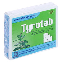 Tyrotab Pharmedic viên ngậm sát trùng dùng để điều trị viêm họng, viêm amidan (24 viên)