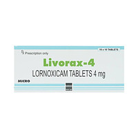 Viên nén Livorax-4 Micro giúp giảm đau và kháng viêm liên quan đến xương khớp (10 vỉ x 10 viên)