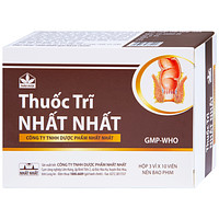 Thuốc Trĩ Nhất Nhất giúp giảm đau rát hậu môn, tăng cường độ bền vững cho thành mạch, hỗ trợ điều trị các trường hợp trĩ cấp tính (3 vỉ x 10 viên)