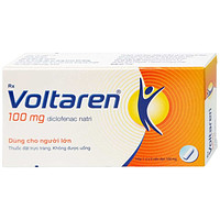 Viên đặt Voltaren 100mg Novartis dùng để chữa trị viêm và thoái hóa trong các bệnh về thấp khớp (1 vỉ x 5 viên).