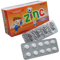 Thuốc Zinc 70mg DHG Pharma dùng để ngăn ngừa và chữa trị tình trạng thiếu kẽm (10 vỉ x 10 viên)