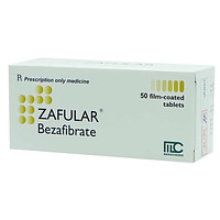 Thuốc Zafular Medochemie dùng để điều trị tình trạng tăng triglyceride máu và tăng lipid máu hỗn hợp (5 vỉ x 10 viên)