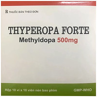 Thuốc Thyperopa Forte Hà Tây dành cho điều trị tăng huyết áp (10 vỉ x 10 viên)