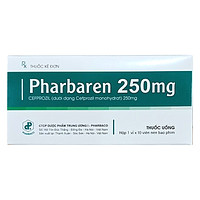 Pharbaren 250mg Pharbaco là thuốc dùng để điều trị các trường hợp nhiễm trùng từ nhẹ đến trung bình do các loại vi khuẩn (1 vỉ x 10 viên)