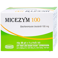 Micezym 100 Hasan thuốc bột dùng cho việc phòng và trị tiêu chảy (30 gói x 1g)