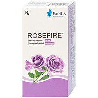 Viên tránh thai Rosepire 3mg/0,02mg Exeltis màu tím (1 vỉ x 28 viên)