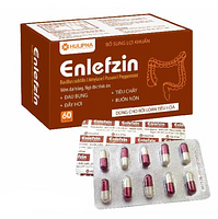 Men vi sinh Enlefzin, Hộp 60 viên