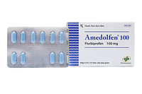 Amedolfen 100mg điều trị viêm khớp dạng thấp, thoái hóa khớp hộp 3 vỉ x 10 viên