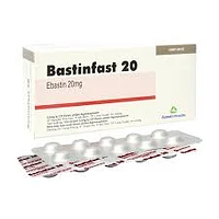 Thuốc Bastinfast 20 Agimexpharm điều trị triệu chứng viêm mũi dị ứng, ngứa da, mày đay (10 vỉ x 10 viên