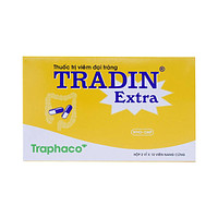 Tradin Extra Traphaco dành cho người bị viêm đại tràng (2 vỉ x 10 viên)