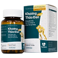 Khương Thảo Đan Gold Thái Minh giảm đau, làm trơn khớp và phục hồi sụn khớp (30 viên)