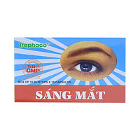 Thuốc Sáng Mắt Traphaco hỗ trợ điều trị tình trạng mờ mắt và nhức mắt (10 vỉ x 10 viên)