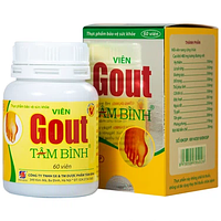 Gout Tâm Bình hỗ trợ giảm triệu chứng đau do gút (60 viên)