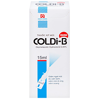 Coldi-B thuốc xịt giảm ngạt mũi do cảm lạnh, viêm mũi dị ứng, viêm xoang chai 15ml