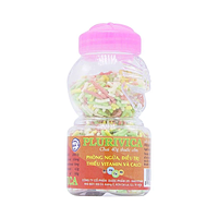 Cốm Plurivica Nadyphar phòng ngừa và điều trị thiếu vitamin và calci chai 40g