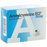 Thuốc cốm Acetylcystein EG 200mg Pymepharco giúp làm loãng đờm trong trường hợp viêm phế quản (30 gói x 2g)