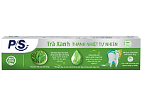 Kem đánh răng P/S bảo vệ 123 trà xanh thanh nhiệt 180g