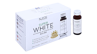 Collagen Nucos super white  hỗ trợ làm sáng da và chống lão hóa ( hộp 10 chai x 50ml) dạng dung dịch
