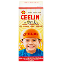 Ceelin United bổ sung vitamin C, tăng cường sức đề kháng (Chai 120ml)