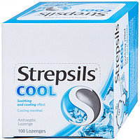 Viên ngậm Strepsils Cool Reckitt Benckiser làm dịu đau họng (50 gói x 2 viên)