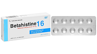 Betahistine 16 DHG điều trị chứng chóng mặt liên quan đến tiền đình (3 vỉ x 10 viên)