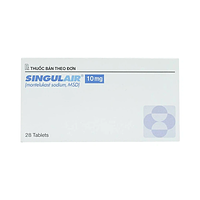 SINGULAIR TAB 10MG (2 VI X 14 VIEN)