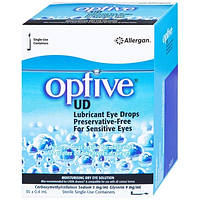Thuốc nhỏ mắt Optive UD Allergan làm trơn mắt, giảm triệu chứng khô mắt (30 ống x 0.4ml)