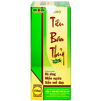  Tiêu Ban Thủy Hoa Sen giúp thanh nhiệt giải độc, hỗ trợ giảm dị ứng (Chai 150ml dumg dịch)
