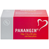 Panangin Gedeon bổ sung kali, magnesi dùng trong suy tim (Hộp 50 viên)