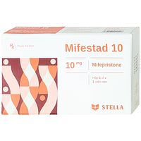 Mifestad 10 Stella điều trị tránh thai khẩn cấp trong 120 giờ sau khi giao hợp (Hộp 1 viên)